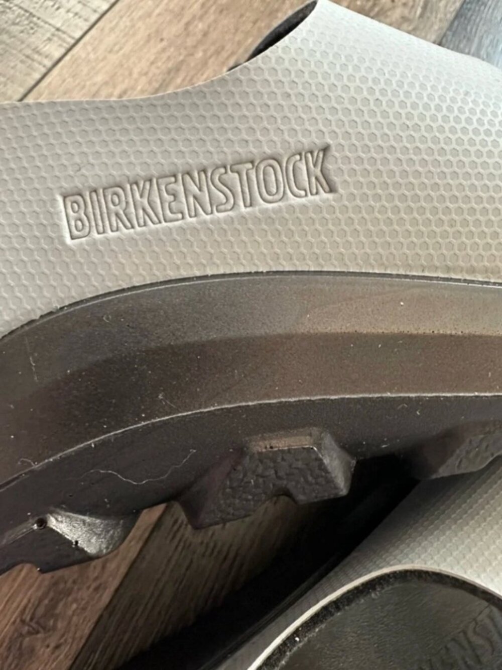 Birkenstock Mogami Terra Sandals 40 Men's 7 / Women's 9 Whale Gray like new - Picture 4 of 12